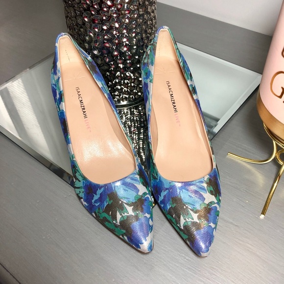 Isaac Mizrahi Shoes - Isaac Mizrahi Live! Floral Printed Pumps